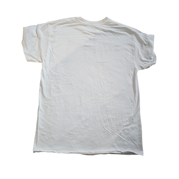 Nirvana White Cotton Tee-Shirt "Come As You Are" Size Medium - Picture 3 of 4